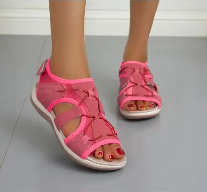 Sandalo Daphne Donna Aperto Punta Tonda Basso Sport Casual 2025